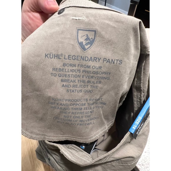 Kuhl Womens Splash‎ 11 Inch Inseam Cargo Shorts Light Khaki Size 14 New NWT - Picture 8 of 8